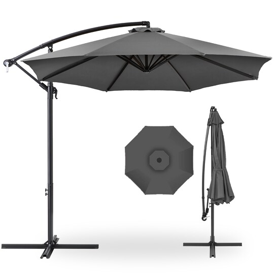 discount offset patio umbrellas Cantilever Umbrella Umbrella Type PURPLE LEAF 10 ft. Square